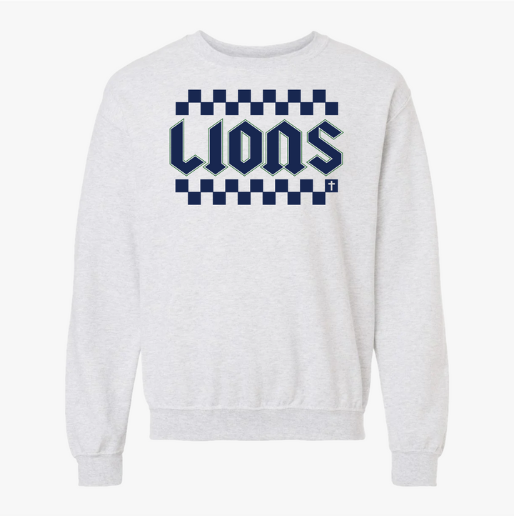 Lions Checkered Sweatshirt
