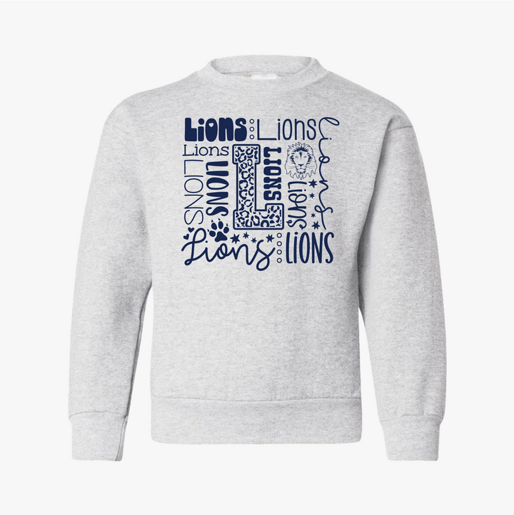 Lions Collage Sweatshirt YOUTH
