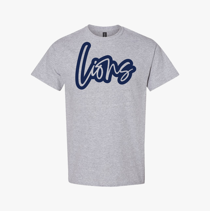 Cursive Lions