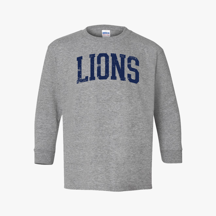 Distressed Long-Sleeve Youth