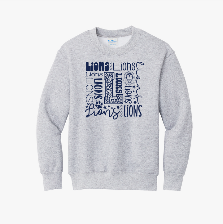 Lions Collage Sweatshirt YOUTH